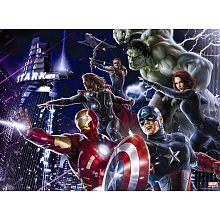 Puzzle Les Avengers au combat 250p pour 14€