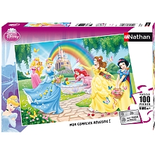 Puzzle Jardin princesses 100p pour 14€