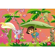 Puzzle Dora dans la jungle 2x24p pour 12€