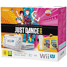 Pack Console Wii U 8 Go + Jeu Just Dance 2014 pour 300