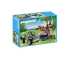 Playmobil - Vhicule d´exploration et animaux de la jungle pour 35