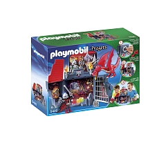 Playmobil - Coffre Transportable - Chevaliers Dragons pour 23