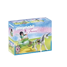 Playmobil - Fe Papillon avec calche pour 15