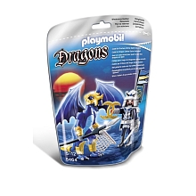 Playmobil - Dragon des glaces avec combattant pour 11