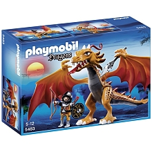 Playmobil - Dragon d´or avec soldat pour 28