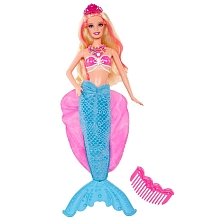 Poupe Barbie - Princesse Sirne Lumina pour 25