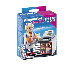 Playmobil - Serveuse avec caisse enregistreuse pour 4