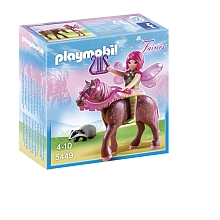 Playmobil - Fe Surya avec cheval Rubis pour 10