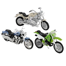 Pack 3 motos (BMW R1200C/Kawasaki KDX220/2011 Star Raider S) pour 13€