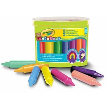 24 maxi crayons  la cire pour 8
