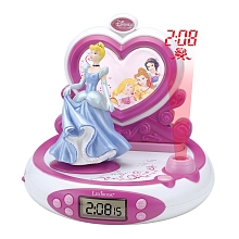 Radio rveil projecteur Disney Princesses pour 45