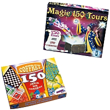 150 tours de magie + Coffret de 150 jeux pour 20