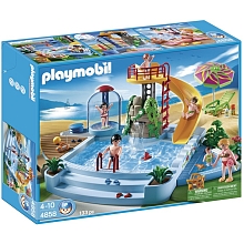 Playmobil - Piscine avec toboggan pour 33