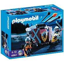 Playmobil - Baliste  3 projectiles et chevaliers du lion pour 16
