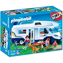 Playmobil - Grand camping car familial pour 55