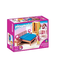 Playmobil - Chambre des parents avec coiffeuse pour 20