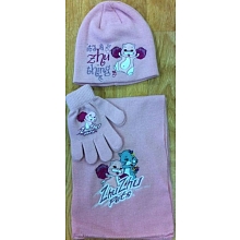 Zhu Zhu Pets - Bonnet charpe et gants pour 3