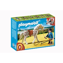 Playmobil - Le cheval et monitrice pour 11