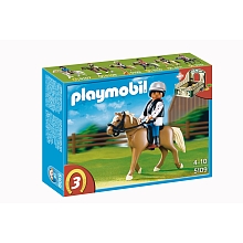 Playmobil - Le cheval halfinger et cuyer pour 11