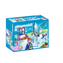Playmobil - Le cheval ail et coiffeuse de princesse pour 19