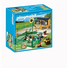 Playmobil - L´enclos  lapins / enfant pour 11