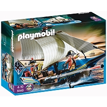Playmobil - Le navire des soldats britanniques pour 32