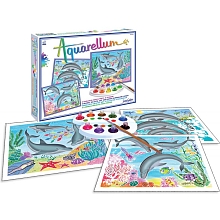 Aquarellum Dauphins - Sentospre pour 16