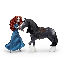 Poupe Disney Princess Rebelle - Princesse Merida et son cheval angus pour 50