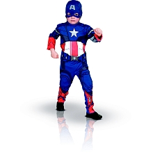 Rubie´s - Déguisement Captain America (3/4 ans) pour 20€