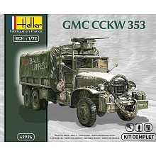 Kit maquette camion militaire GMC CCKW 1/72me pour 17