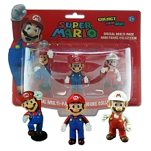 Nintendo, pack Mario : 3 mini figurines pour 10