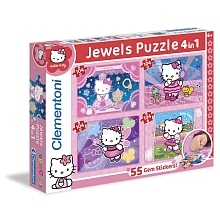 Puzzle 4 en 1 Hello Kitty pour 13€