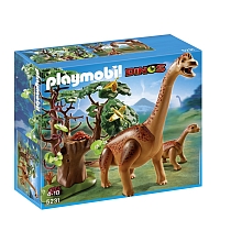 Playmobil - Brachiosaure et son petit pour 40