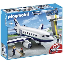 Playmobil - Avion et tour de contrle pour 85