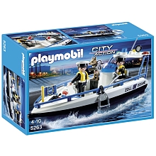 Playmobil - Bateau des douaniers pour 21