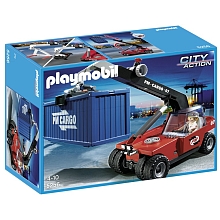 Playmobil - Chariot tlescopique avec conducteur pour 39