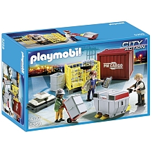 Playmobil - Ouvriers avec marchandises pour 20