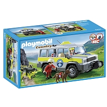 Playmobil - Vhicule avec secouristes de montagne pour 35