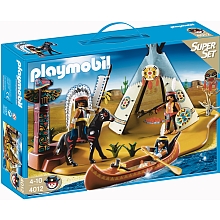 Playmobil - SuperSet Campement des Indiens pour 24