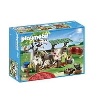 Playmobil - Box de soins pour chevaux pour 30