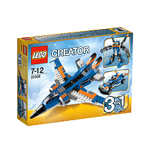 Lego Creator - L´avion de chasse pour 21