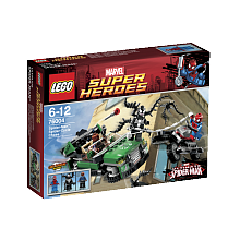 Lego Spider-Man - Spider-Man : La poursuite en moto pour 30