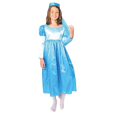 Panoplie Fille Lovely Gril - Princesse Bleue (taille 3/5 ans) pour 10