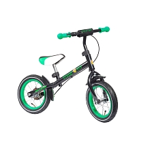 Vélo d´apprentissage noir et vert pour 55€