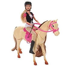 Jessica cavalière et son cheval de saut d´obstacles pour 20€