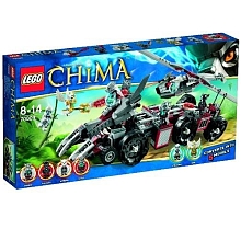 Lego Chima - Le char de combat Loup pour 70