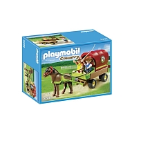 Playmobil - Enfants et Chariot pour 14