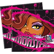 Kit vaisselle jetable Monster High pour 9