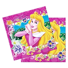 20 serviettes Disney Princess pour 3