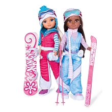 Nancy et Annabella au ski pour 50